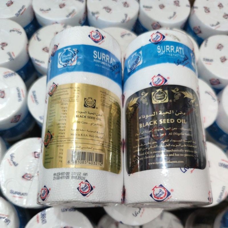 BISA COD Habbatussauda Surrati GABUS original black seed oil minyak habbatusaudah