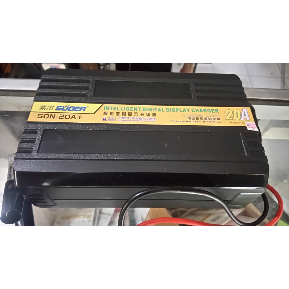 CHARGER AKI 12-24V SUPER 20 A ,digital, BERKUALITAS new tipe suoer Charger e Cas aki Accu