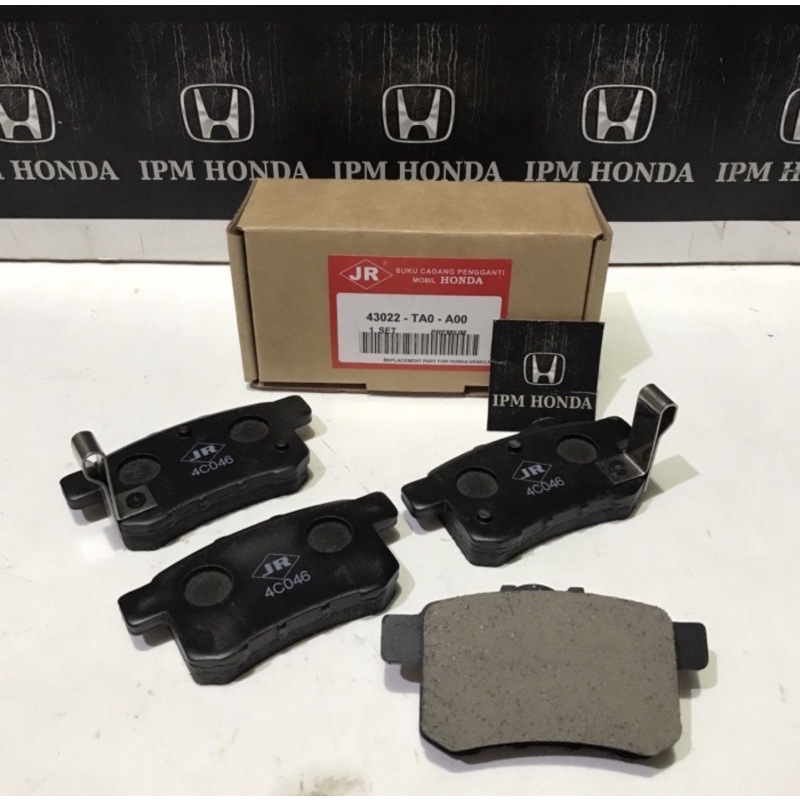 43022 TA0 Brake pad pads Kampas rem belakang Honda Accord CP2 2008 2009 2010 2011 2012