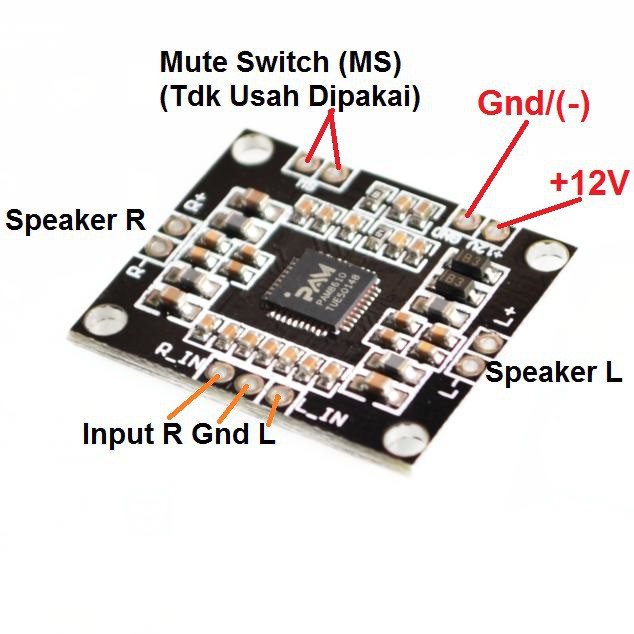 PAM8610 2X15W HD DIGITAL HI-FI AUDIO AMPLIFIER