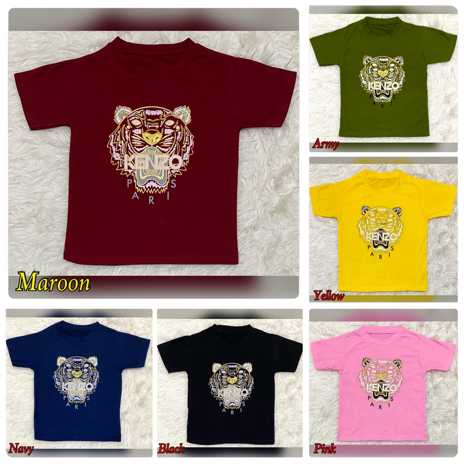 Kaos Anak (2-8 Tahun) Unisex Soft Spandex / T-shirt anak Sablon Branded Part 1