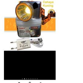 ☁ Senter Kepala Luby L2887 K / L 2887K Kuning 2887K ♪