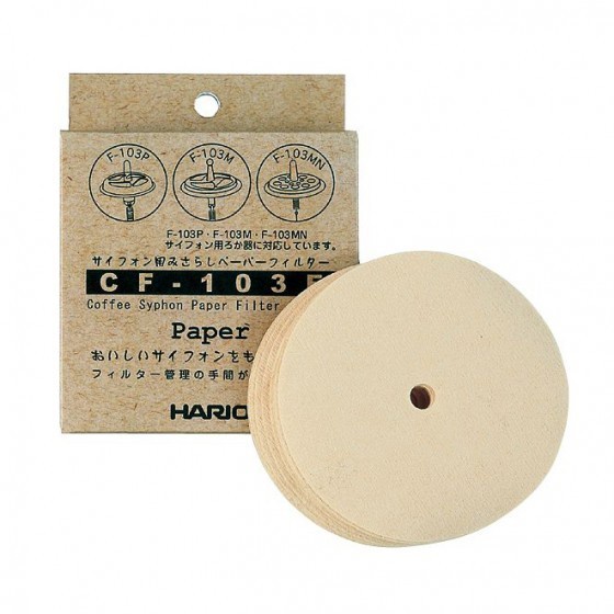 HARIO Paper Filter for Hario Syphon (CF-103E)