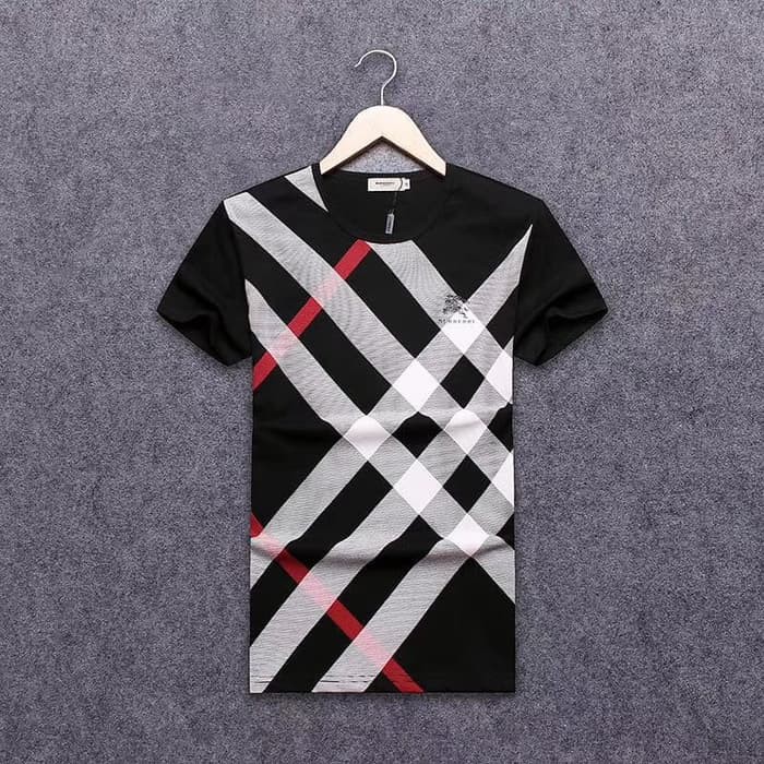 T shirt Burberry Pria Premium Quality / bb03 -
