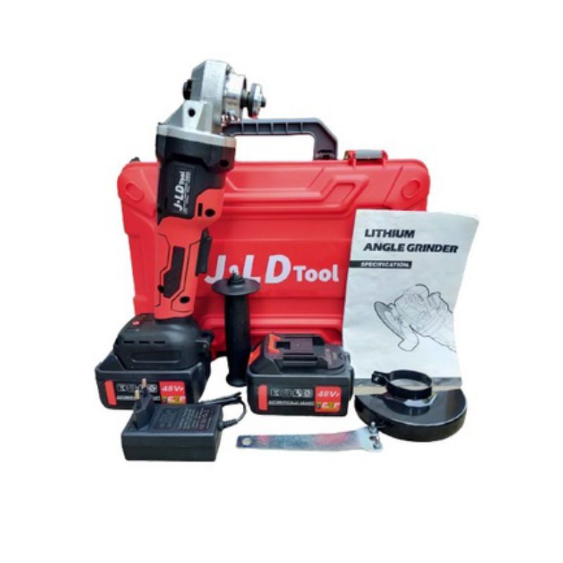 Gerinda Cordless JLD tools 2 baterai 48Volt