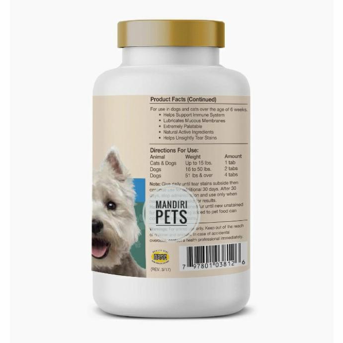 Naturvet Tear Stain Supplement For Dog Cat Vitamin Mata Anjing Shopee Indonesia