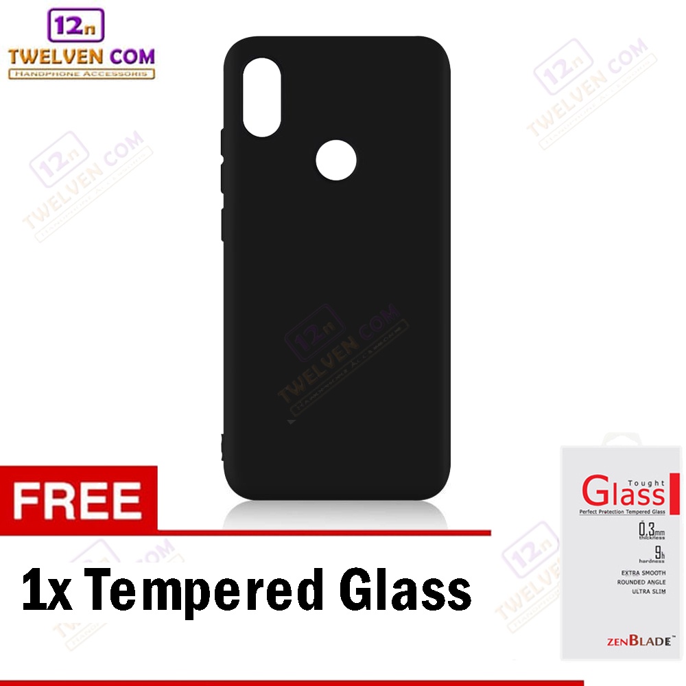 [FLASH SALE] Case Slim Matte Softcase Xiaomi Redmi S2 - Free Tempered Glass