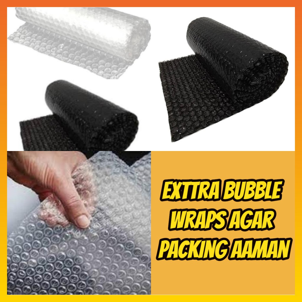 

KUKAHOME Tambahan Packing Bubble Warp busa Aman Pengaman Barang Pesanan Saat Diperjalanan