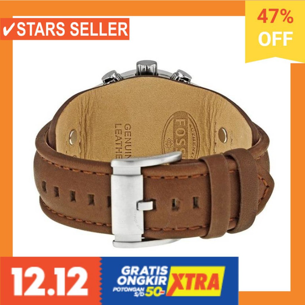 JAM TANGAN GROSIR MURAH LELAKI ANTI KARAT AIR LAKI / Jam tangan pria original merk Fossil CH