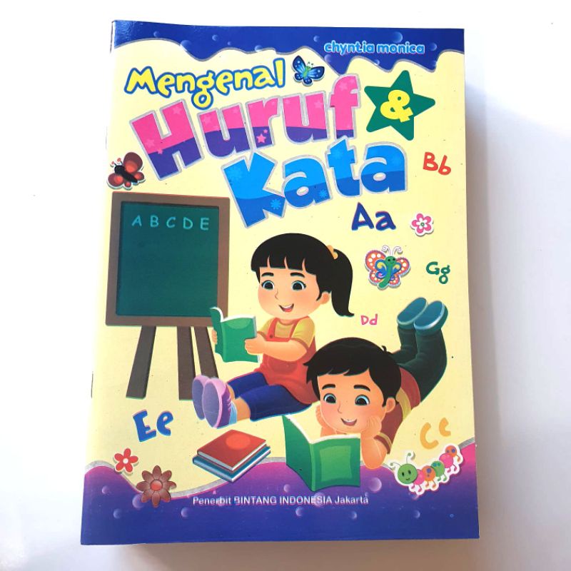 Buku MENGENAL HURUF &amp; KATA