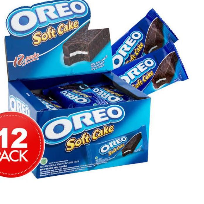 

oreo soft cake 12pcs x 19gr ..