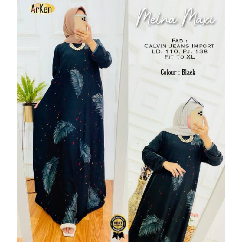 Dress Melna Maxi by Arken