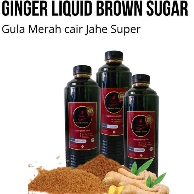 

ORIGINAL Gula merah jahe cair 500 ml // Gula merah asli // gula merah jahe asli original