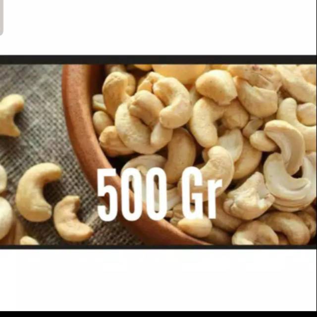 

Kacang Mete MENTAH Super 500 Gram