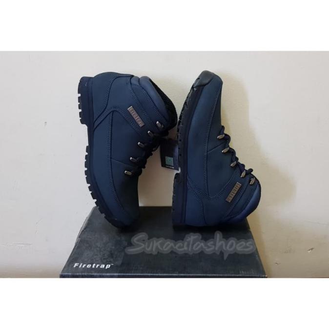 Terbatas Sepatu Firetrap Rhino Boots Navy Gilaa