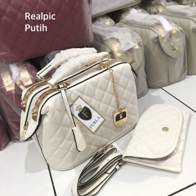 PROMO R9733 Tas Wanita Bag Doctor Ada Garansi Tas Batam Import Murah Handbag