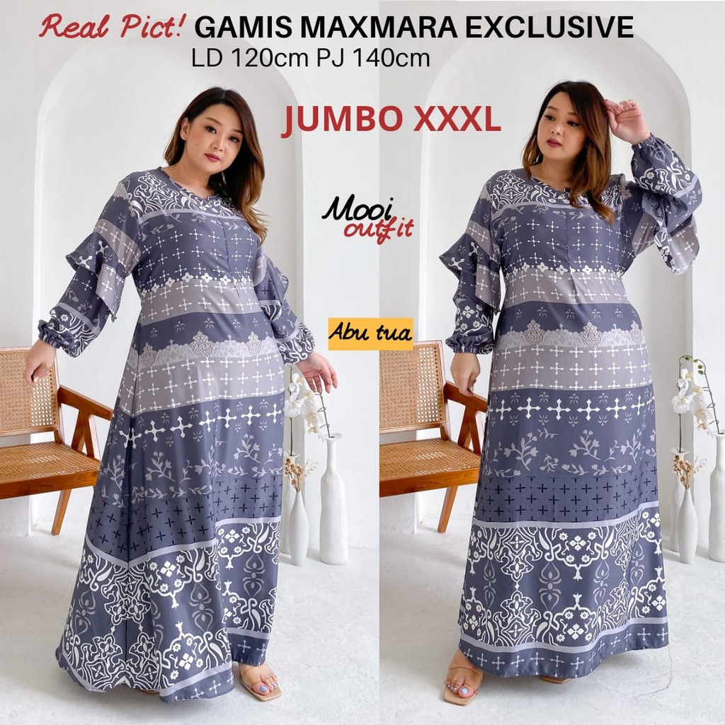 Gamis Jumbo Ld 120 Terbaru Dan Kekinian Murah - Gamis Kondangan Jumbo - Gamis Lebaran 2022 Model Gamis Terbaru Jumbo