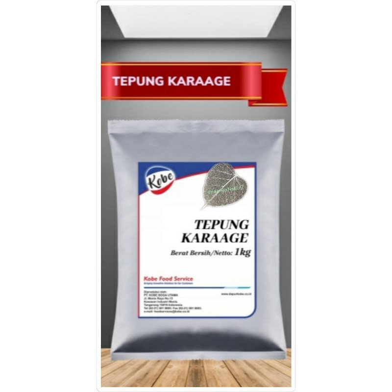 

tepung karage kobe 1 kg /karaage karagee ayam goreng jepang