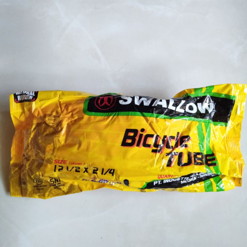Ban Dalam Sepeda Swallow ukuran 12 Sepeda Anak