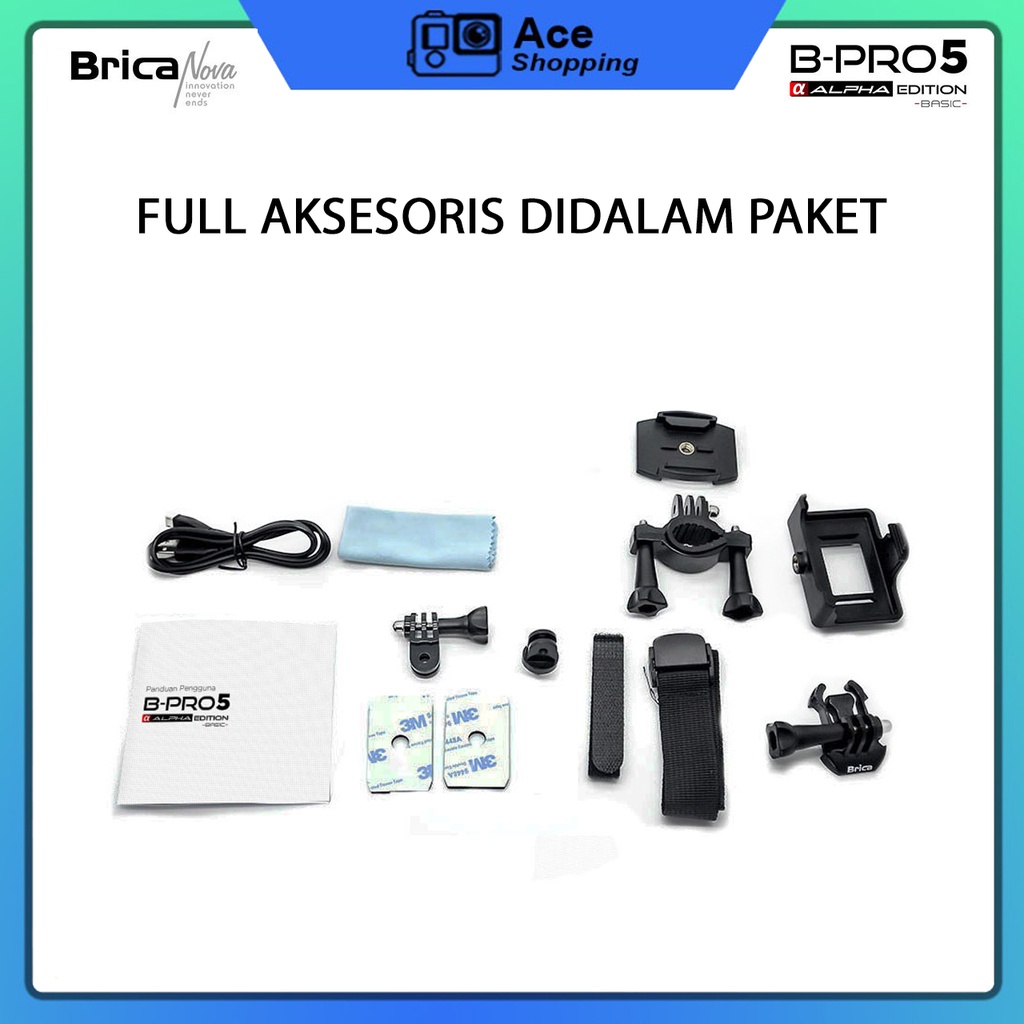 MURAH !! Brica B-Pro 5 Alpha Edition Basic - Black - BONUS Aksesoris-7