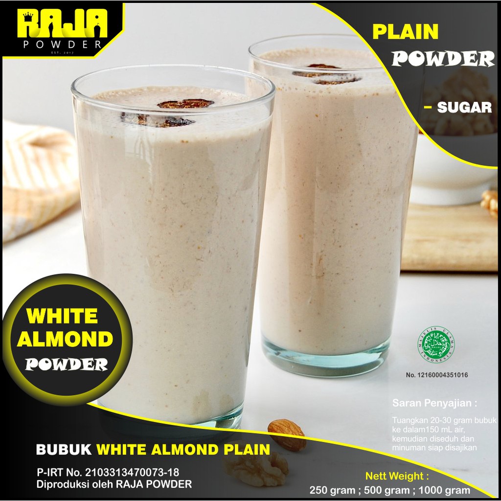 

Bubuk Almond Bubuk Minuman Almond Powder 500 gram