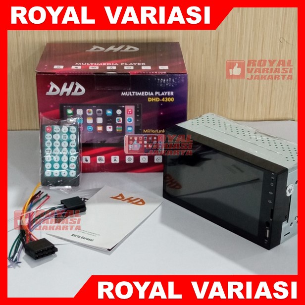 Headunit Deckless DHD 4300 7 Inch Body Pendek / Deckless DHD 7 Inch