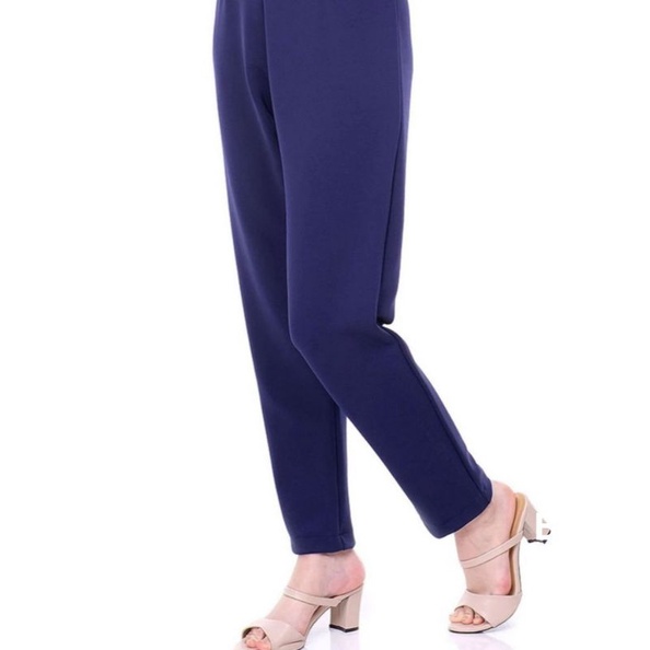 bsc CELANA WANITA PUTIH / BAGGY PANTS PUTIH
