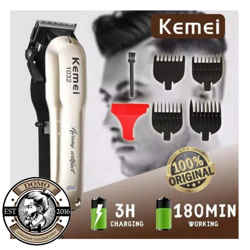 mesin cukur kemei km1032 original