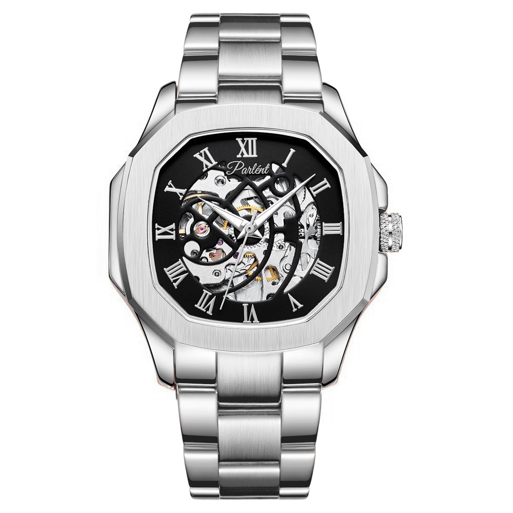 Jam Tangan Pria Parlent Gallant Vortex Steel