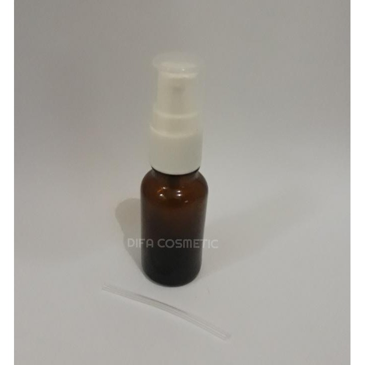 Botol Serum 20 Ml Kaca Tebal Body Coklat