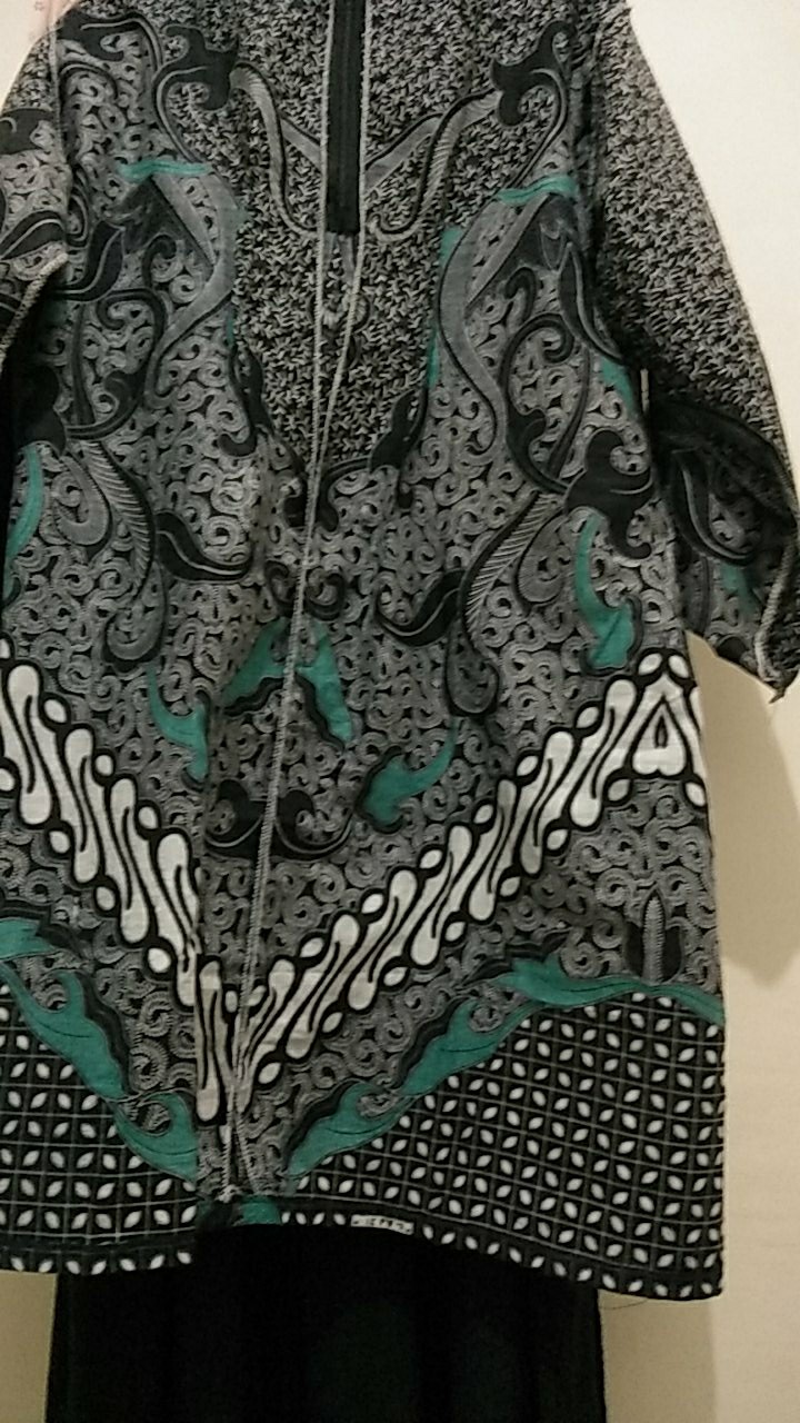 Terlaris Serut Genes Jelita Tunic Navbor Yelbor Whitbor Creambor Tunik Batik Modern Hrb030 Dolbi Dob