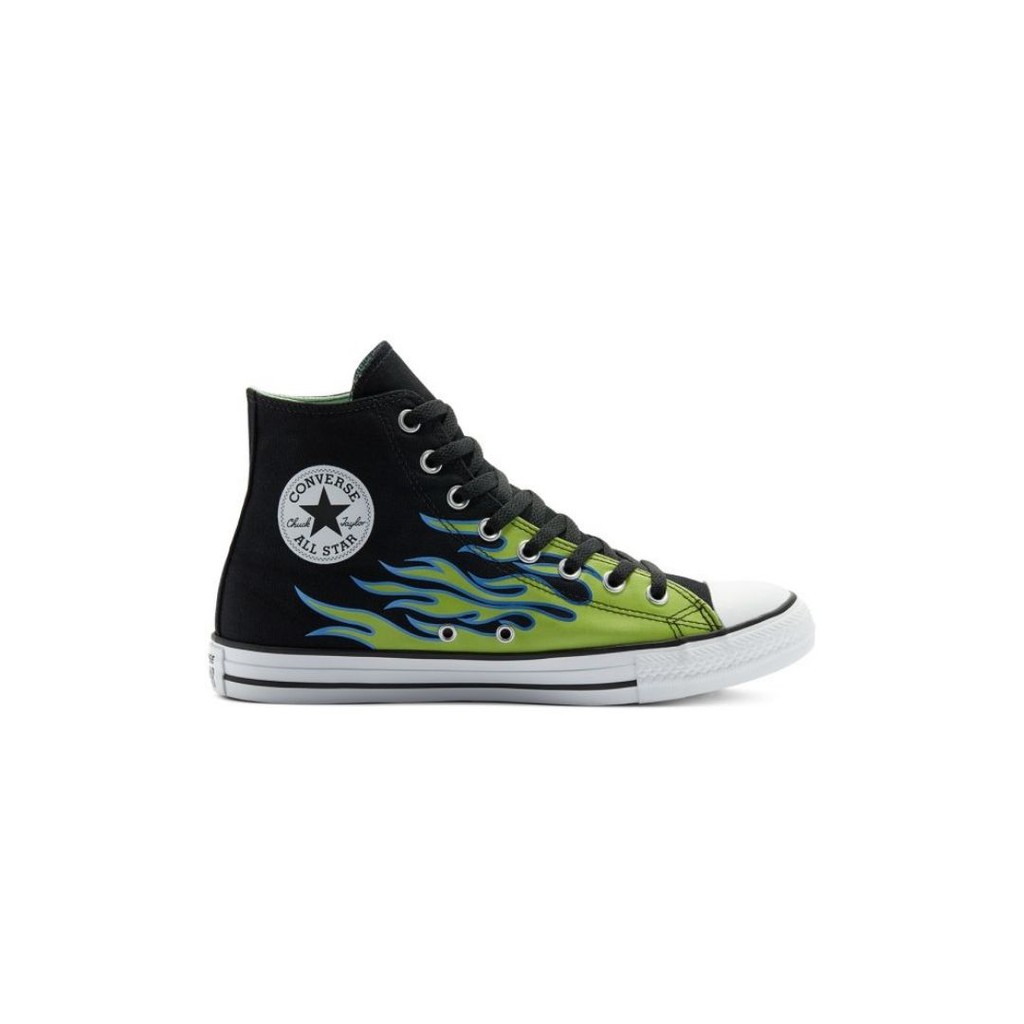 black green converse