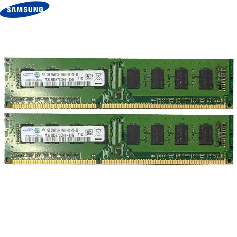 Samsung DDR3 DDR3L Ram 4GB 8GB 1066 / 1333 / 1600Mhz DDR2 800 240Pin DIMM Desktop