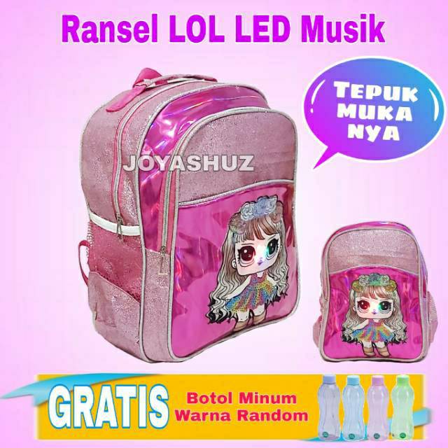 Tas Ransel Anak Perempuan Karakter / Tas Sekolah Anak SD / Tas Sekolah Anak TK - Joyashuz