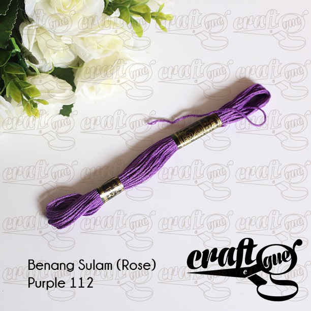 Benang Sulam (Rose) PURPLE