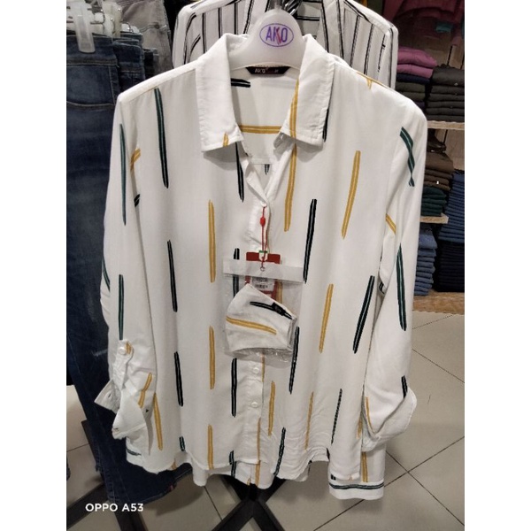 KEMEJA WANITA AKO JEANS ORIGINAL