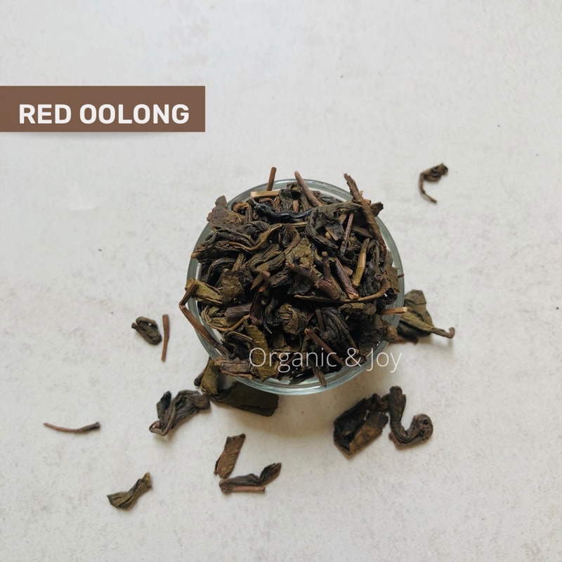 Organic&amp;Joy• Red Oolong Tea/ Teh oolong merah (semi fermented,premium oolong, teh oolong, chinese oolong)