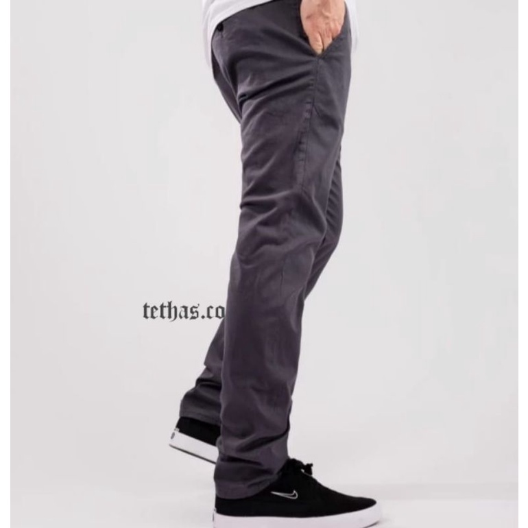 CELANA CHINO-Chino kerja harian santai-celana chino slimfit-chino slimfit standar-celana panjang-cel