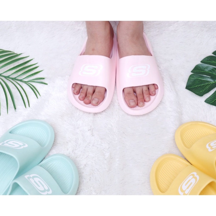 Sandal Wanita Selop Skecher Sandal Skechers Cewek Sandal Slip On Skechers Sendal Selop Sketcher Original Cewek Korea Murah Sendal Slide Wanita Terbaru