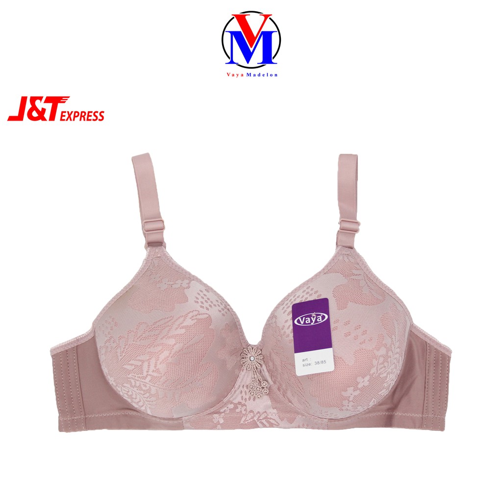  Vaya  Bra Tanpa Kawat Big Size Cup D Art 203 Shopee Indonesia