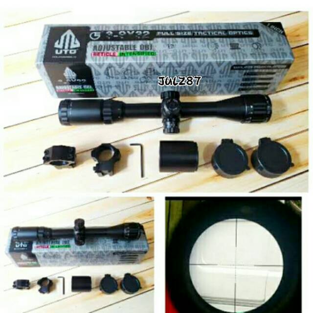 Scope UTG 3-9x32 AOE - Tele UTG - Teleskop UTG - Scope UTG - Teropong
