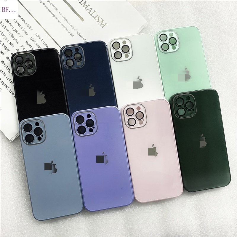 Sapphire Case Tempered Glass 9D Glossy Lensa Safir Untuk Iphone 11 12 13 Pro Max