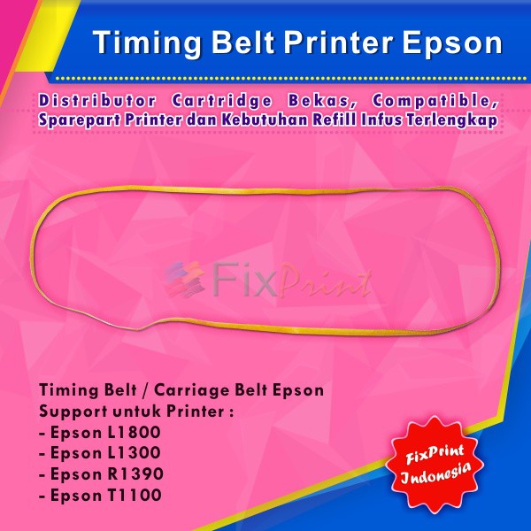 Pita Timing Belt Printer Epson L1800 L1300 1390 R1390 T1100 Carriage Belt