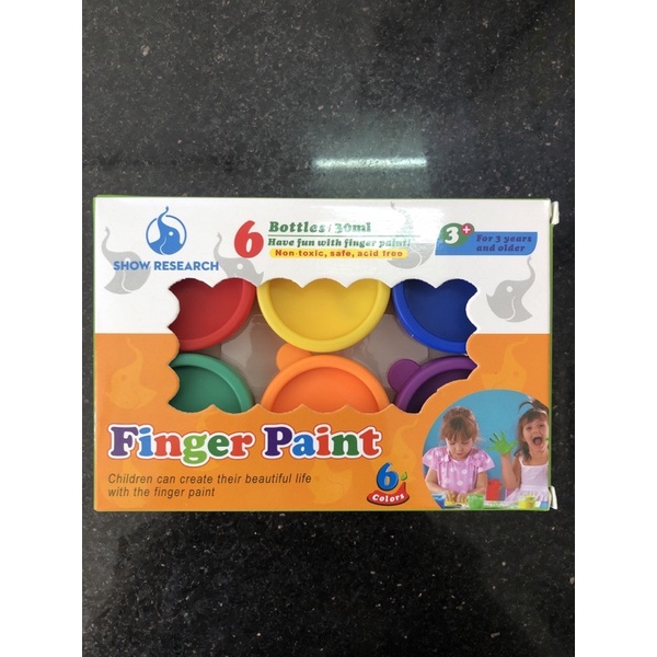 

finger paint 30ml 6 warna