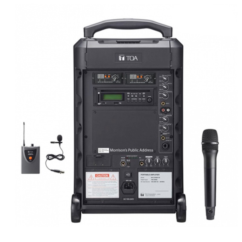 Portable Sound System TOA ZW S110SD / ZW S110 SD / ZWS110SD Original Garansi Resmi