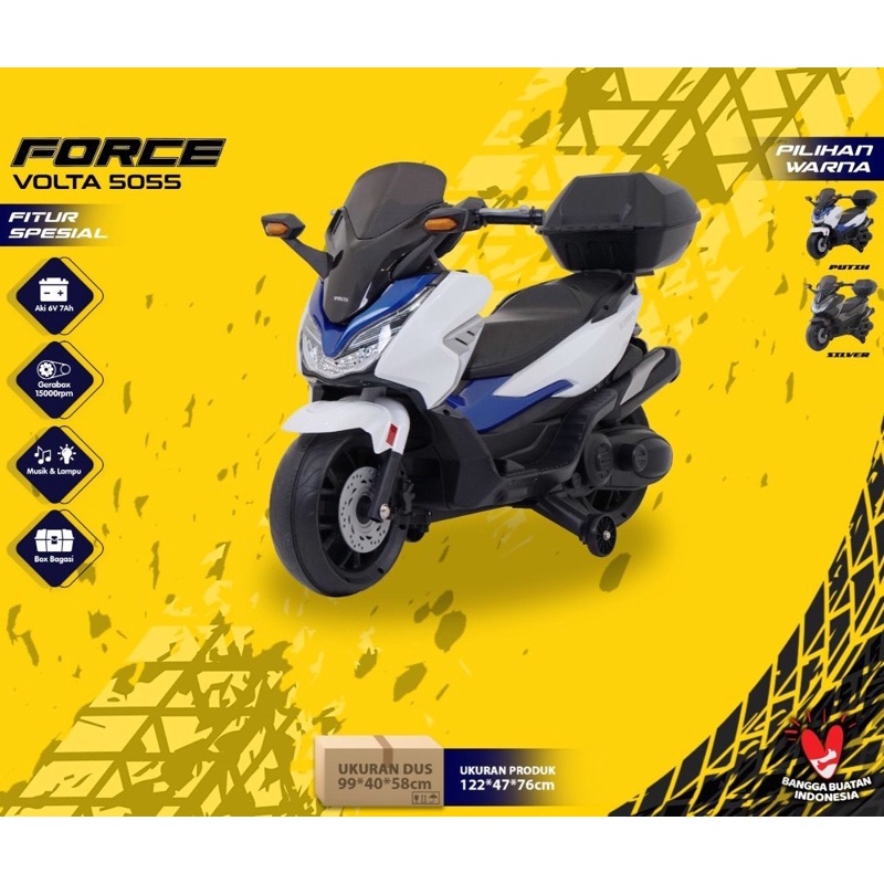 sepeda motor aki untuk anak ready stock makassar