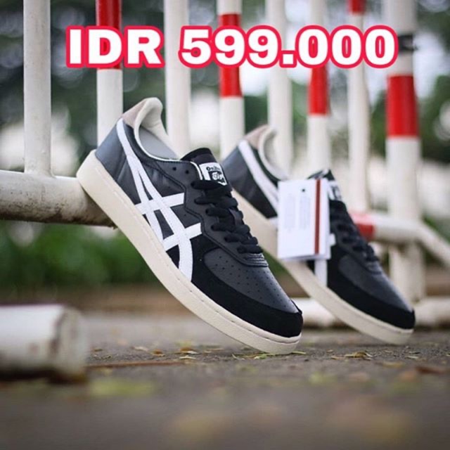 ASICS ONITSUKA TIGER GSM BLACK WHITE