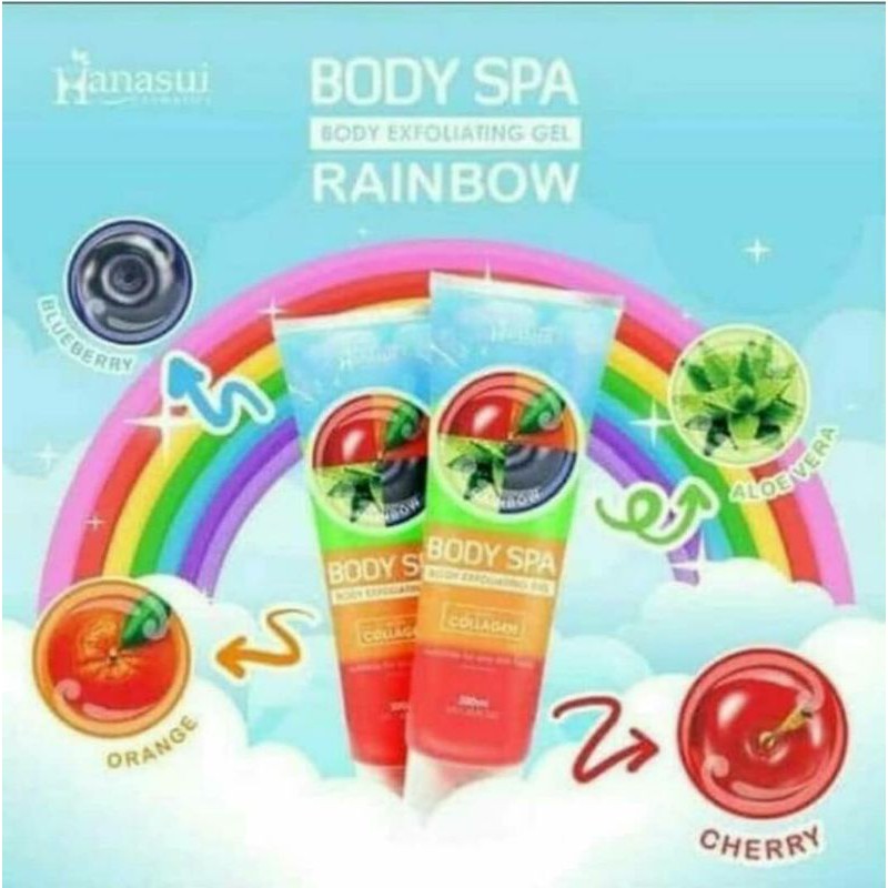 BODY SPA / SPA GEL RAINBOW / luluur spa rainbow / SPA GEL/ BODY SPA RAINBOW