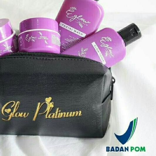 ✤ [ID RESMI] EGLOW PLATINUM ORI 100% FREE GIFT WHITENING ACNE BPOM GLOWING SERUM SKINCARE ORIGINAL ♧