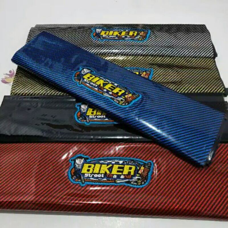 sarung jok carbon biker